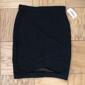 Small, black Forever 21 mini-skirt